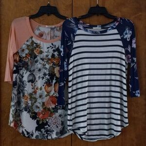 Floral boutique shirts